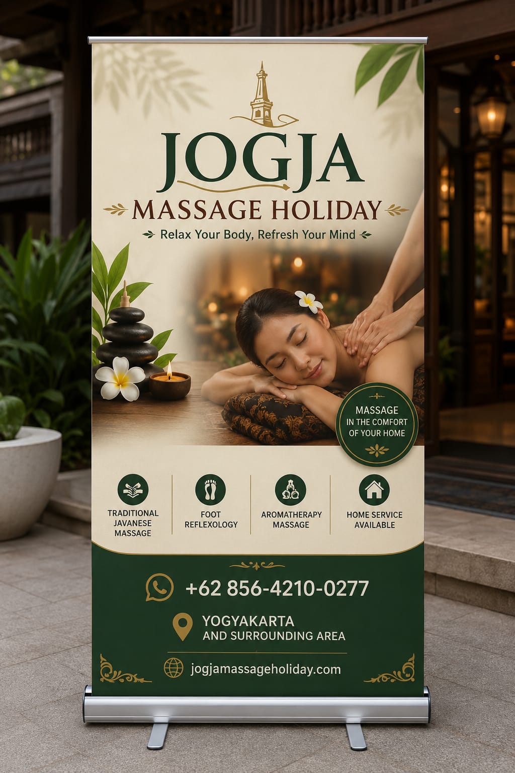 Jogja Massage Holiday professional massage service